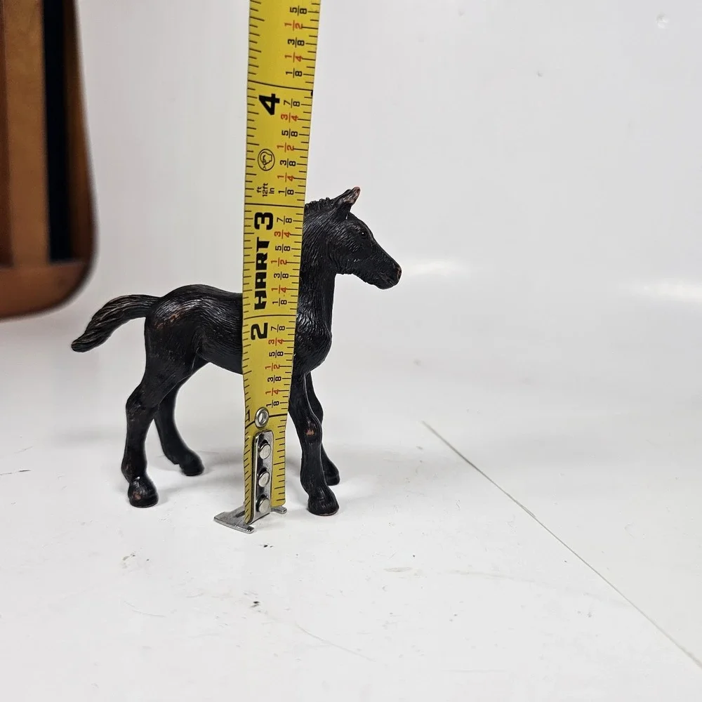 2006 Schleich Black/Brown Foal Pony Horse, 3